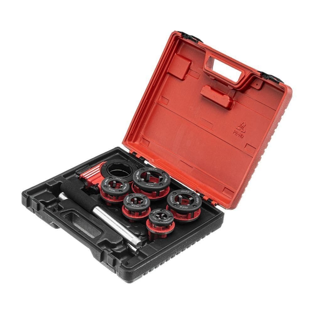 Jogo Tarraxa Rosca Com Catraca 1/4`` 1.1/4`` 8pçs Mtx