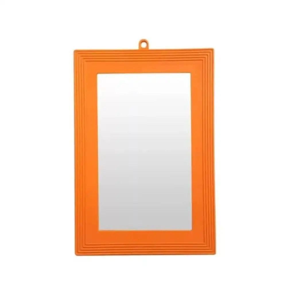 Espelho Moldura 16x23 Laranja Budeplast