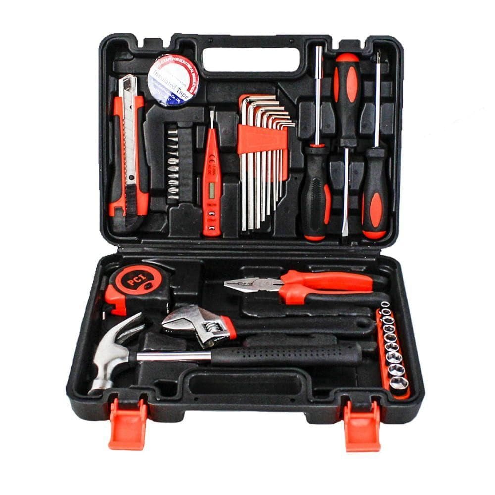 Kit Ferramentas Maleta Jogo Chave Allen Soquete Bits 38 peças TL-JYS003-6 PCI Ferramentas