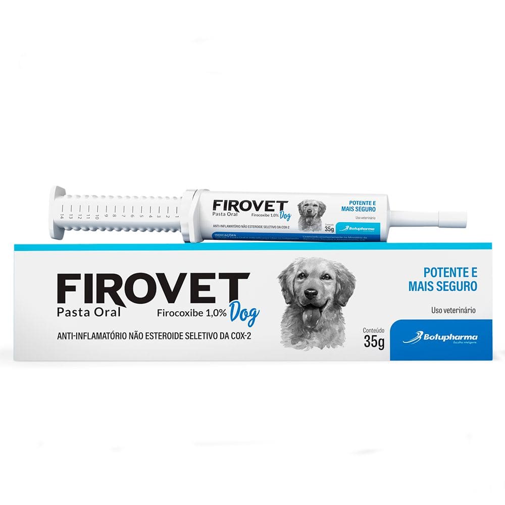 Firovet Dog Pasta Oral para Cães Botupharma 35g