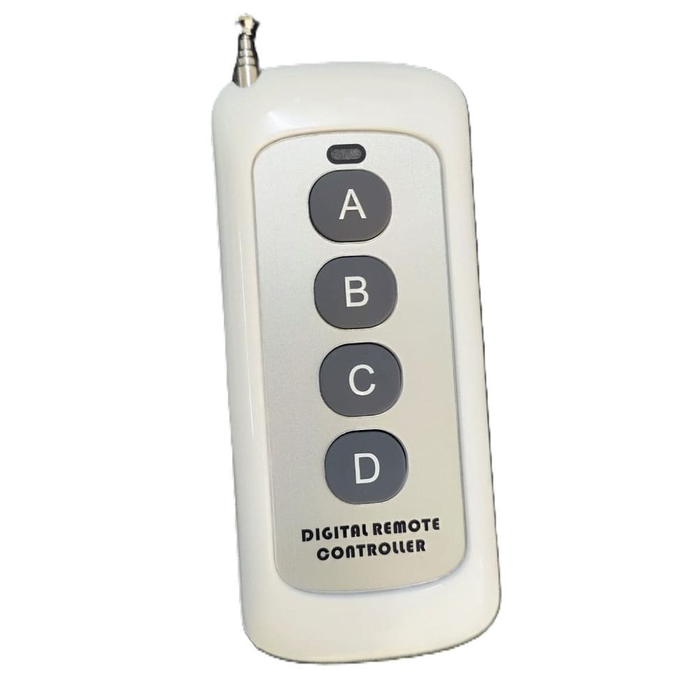 Controle para Portão 433Mhz compatível com PPA RCG GAREN Unystem AGL Intelbras Cronnos (Código Fixo) - NEXO LONGO ALCANCE