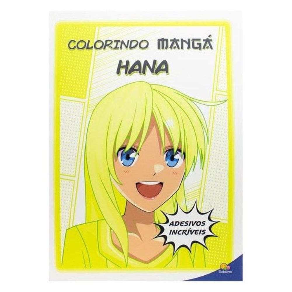 Colorindo Mangá: Hana