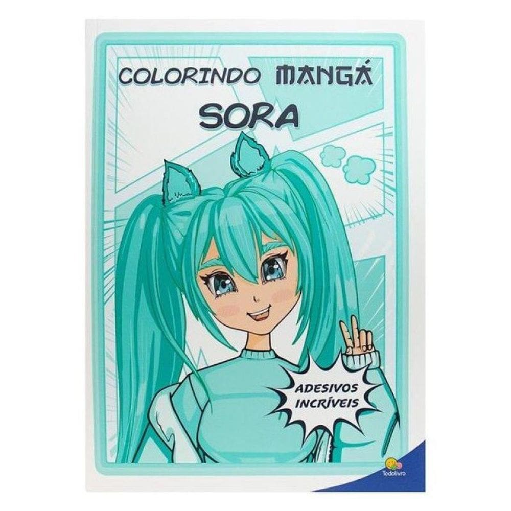 Colorindo Mangá: Sora