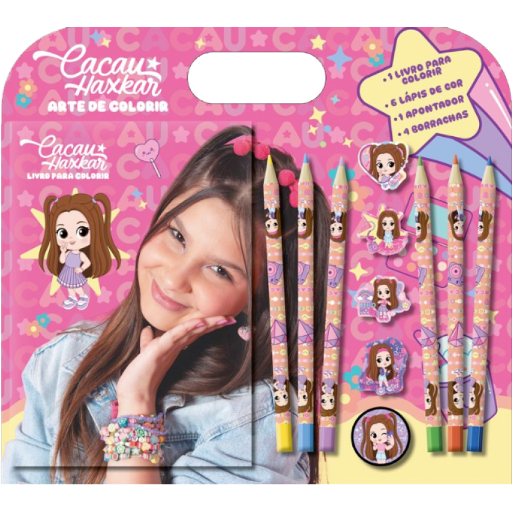 Cacau Haxkar Arte de Colorir