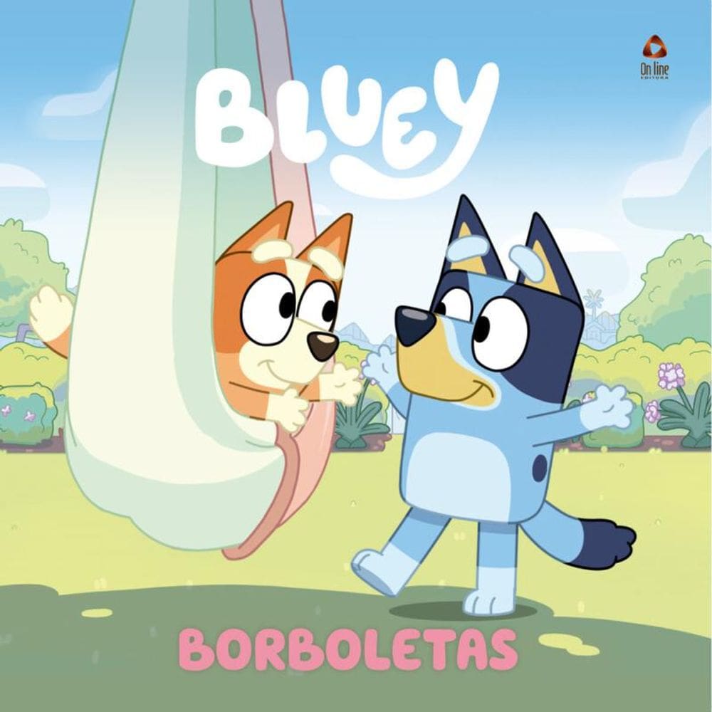 Bluey Livro de História - Borboletas