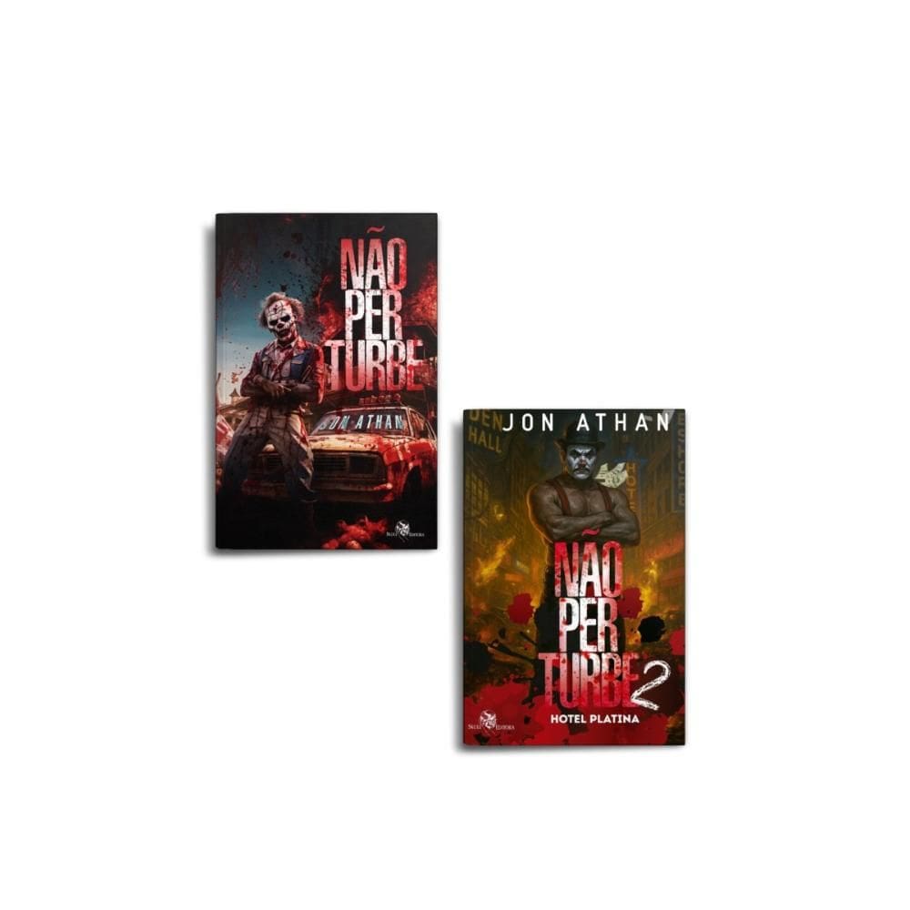 Combo - Não Perturbe (2 livros) (Jon Athan)