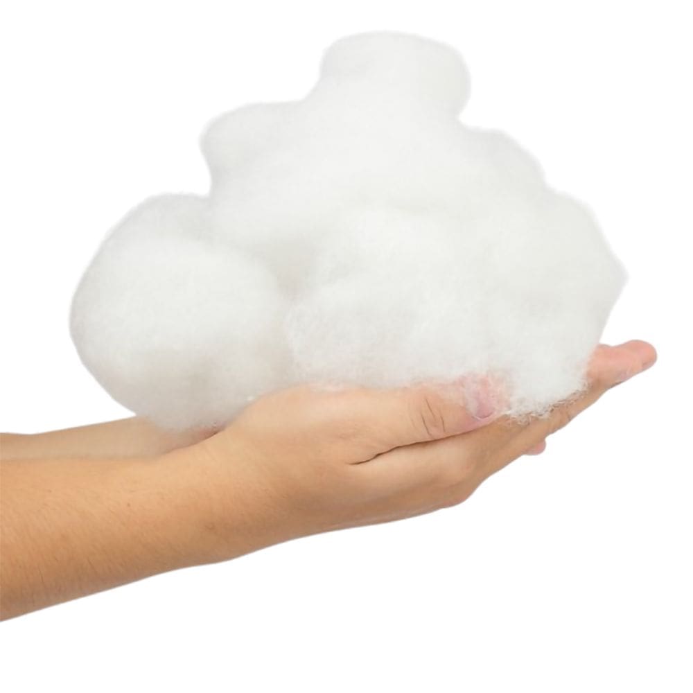 1kg 100% Fibra Siliconada Antialérgica Macia Para Enchimento