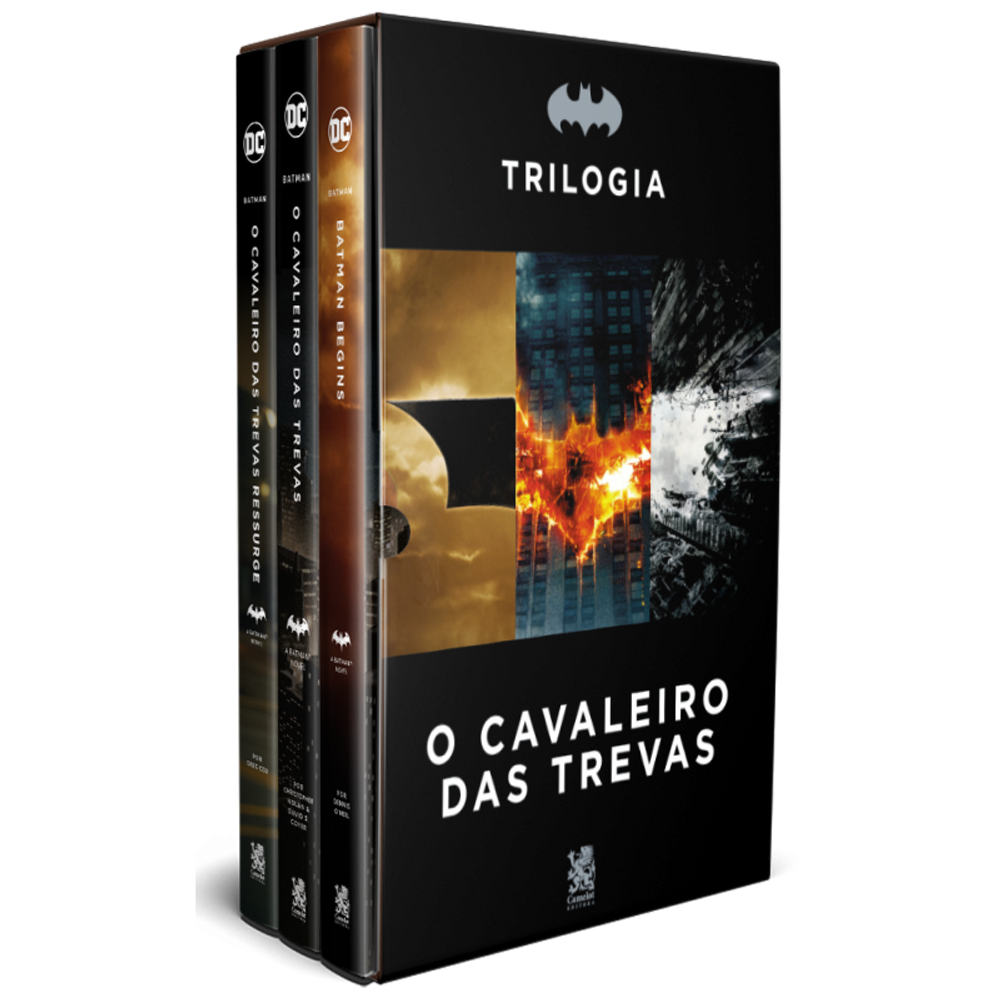 Trilogia O Cavaleiro das Trevas - Box com 3 Livros Edição de Luxo + Ecobag Exclusiva