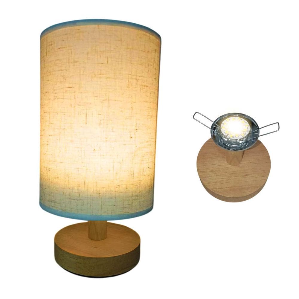 Luminaria Abajur Mesa 3 Tons Minimalista LED USB Iluminaçao Regulavel Cabeceira Decoraçao Quarto Sala Escritorio