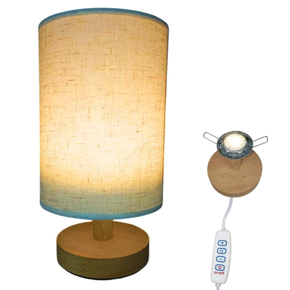 Luminaria de Mesa LED Decoraçao Minimalista Candeeiro USB Iluminaçao Regulavel Cabeceira Quarto Sala Escritorio