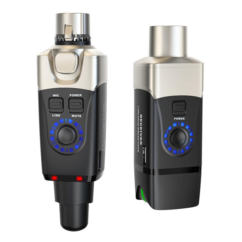 Sistema de microfone sem fio Xvive U3 Transmissor XLR sem fio