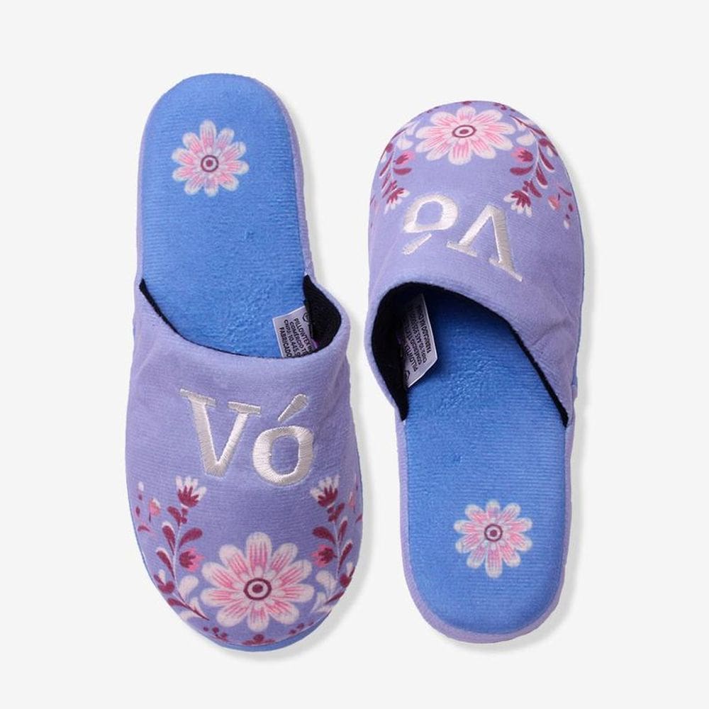 Chinelo Bordado de Vo M - Zonacriativa