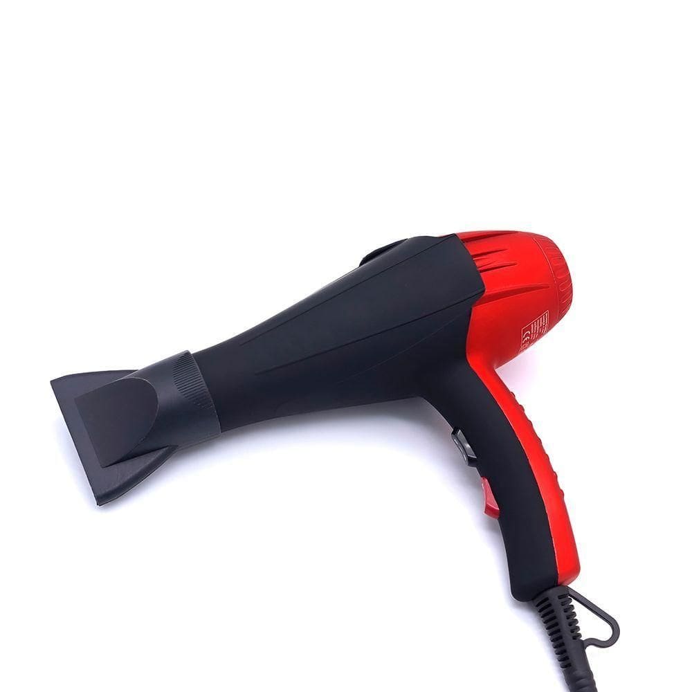Secador Profissional De Cabelo Secagem Cabelo 220V vermelho