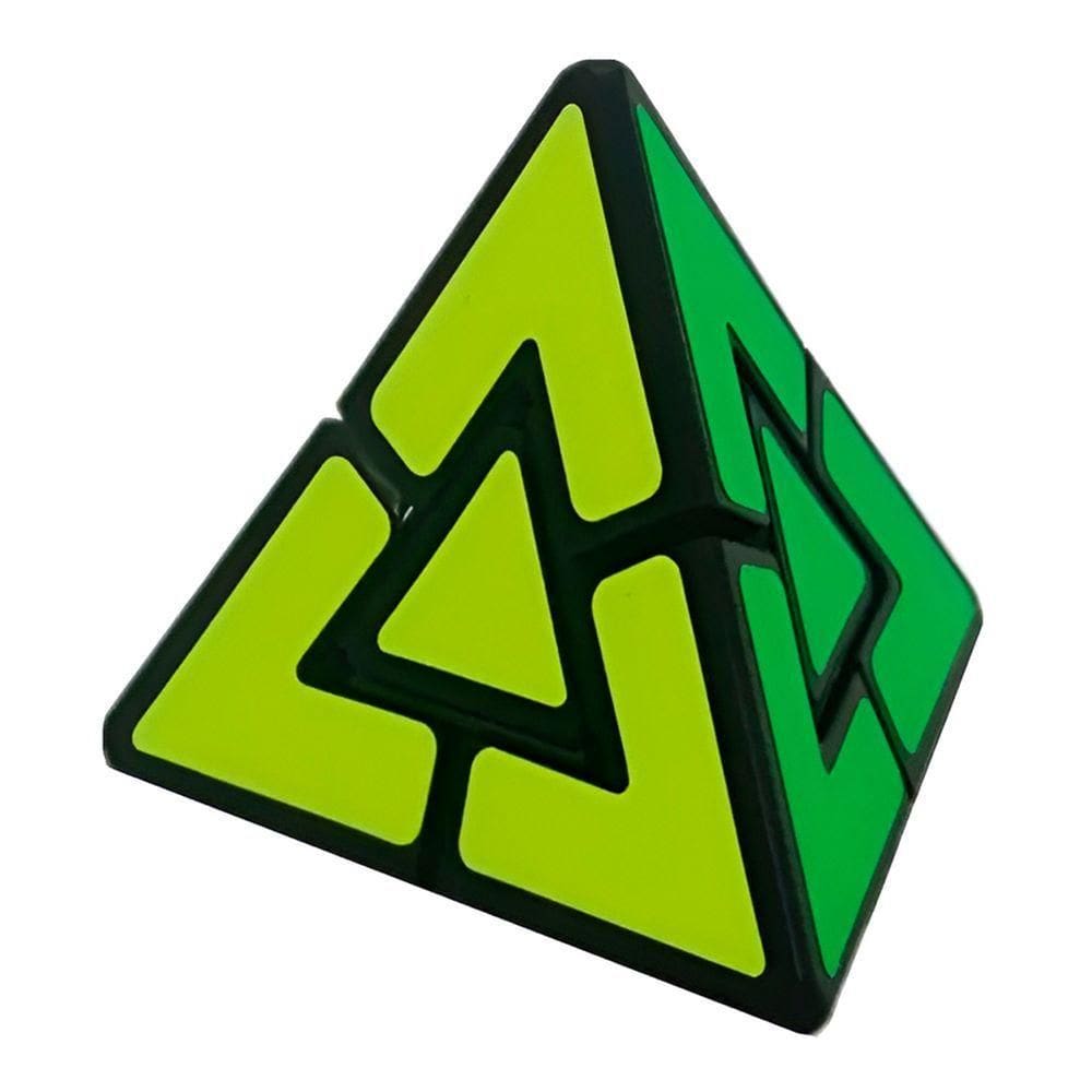 Cubo Mágico Pirâmide Triangular Desafio Quebra Cabeça - Desafio Mental Para Todas As Idades