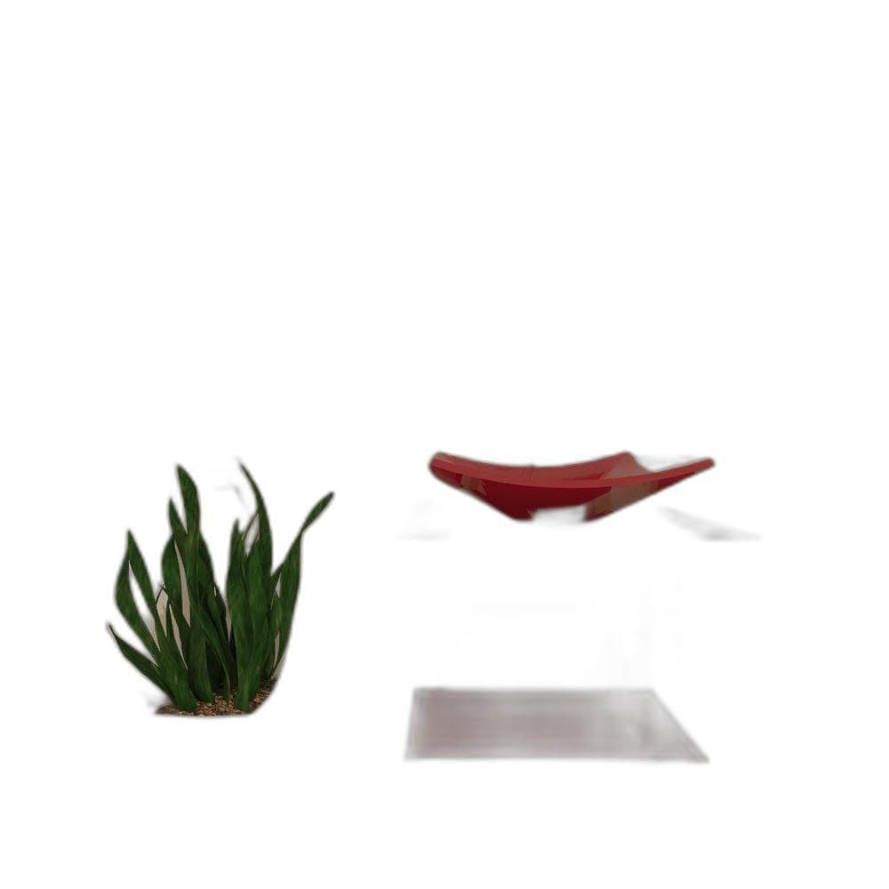 Gabinete De Vidro 45Cm Cuba Quadrada Cereja + Torneira