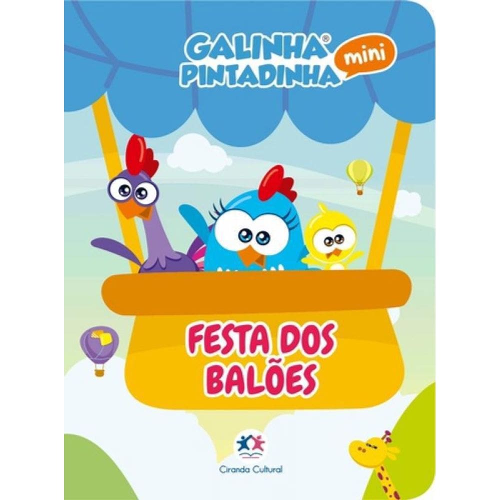 Livro Galinha Pintadinha Mini - Festa Dos Baloes