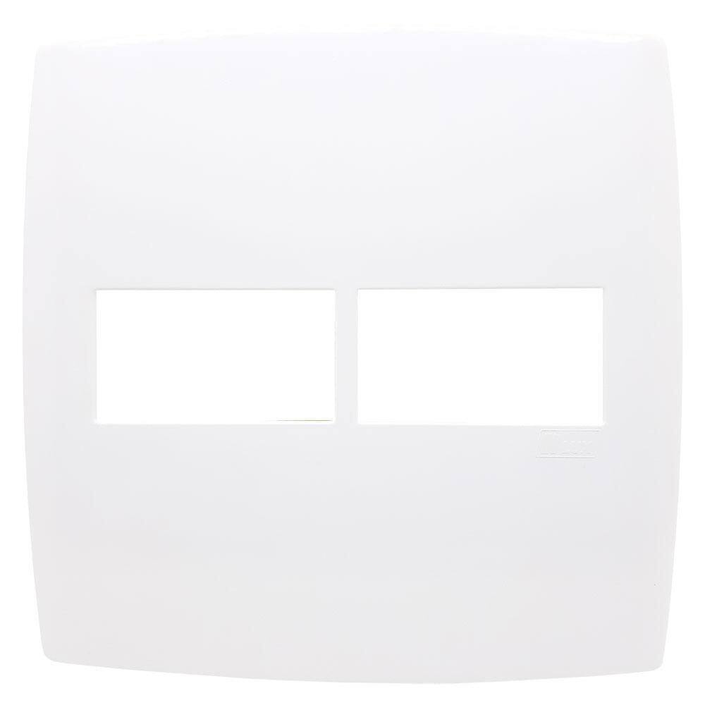 Blux Home Placa 4X4 Com 2 Módulos Horizontais