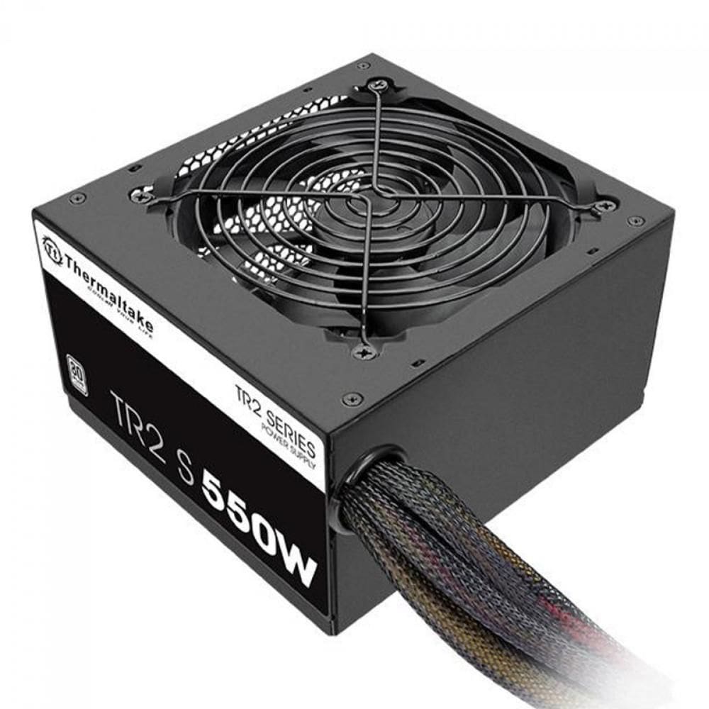 Fonte 550W Thermaltake TR2 S Series - PFC Ativo - 80 PLUS® - PS-TRS-0550NNFAWB-1