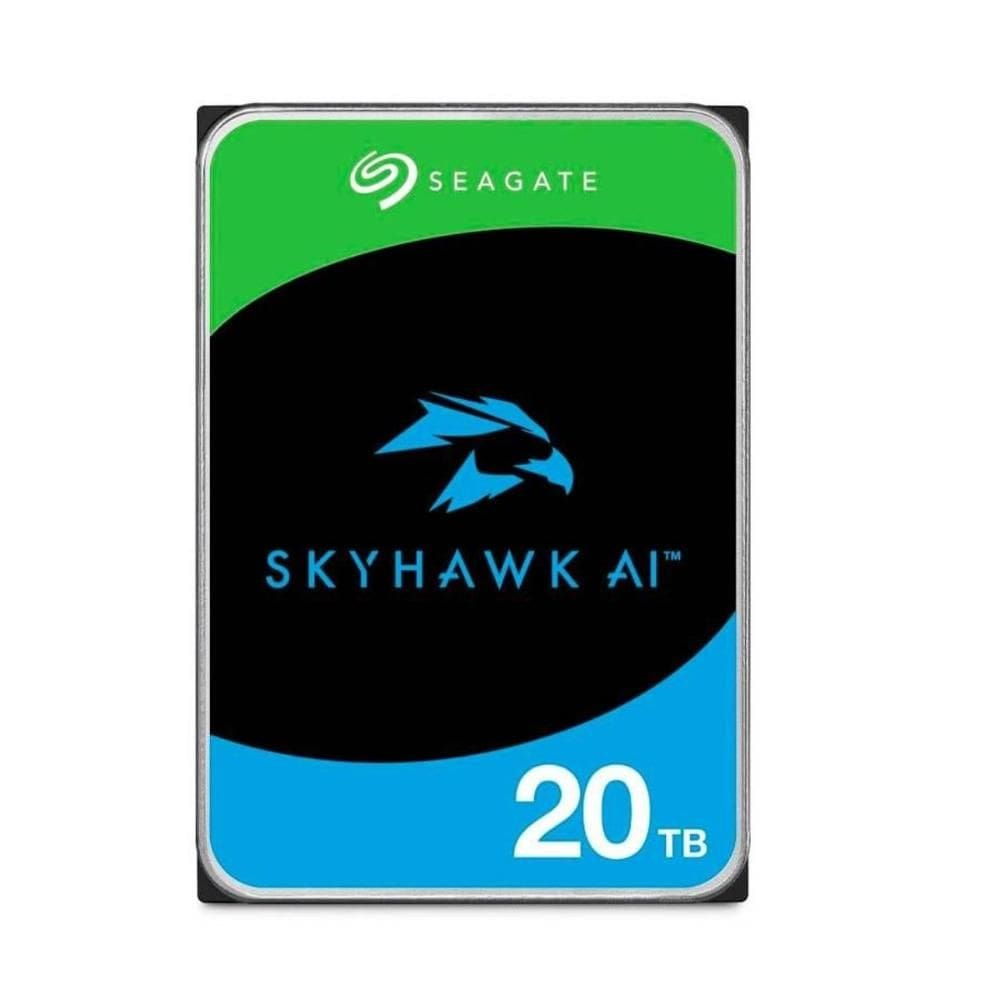 HD 20TB SATA - 7200RPM - 512MB Cache - Seagate SkyHawk AI Surveillance - ST20000VE003 - Vigilância