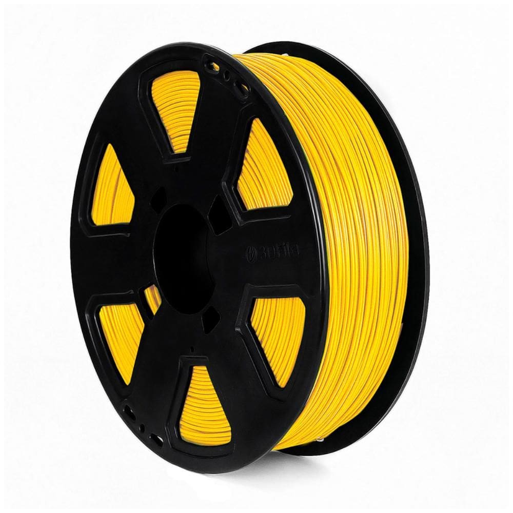 Filamento para Impressora 3D - PLA - Amarelo - 1Kg - 1,75mm - 3D Fila PLA231753
