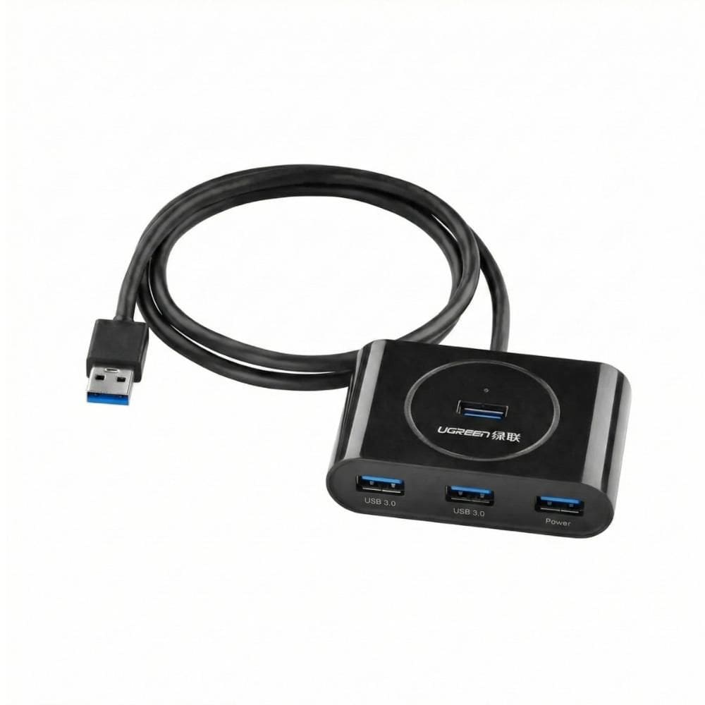 HUB USB 3.0 - 4 portas - 5Gbps - Preto - Ugreen 20291
