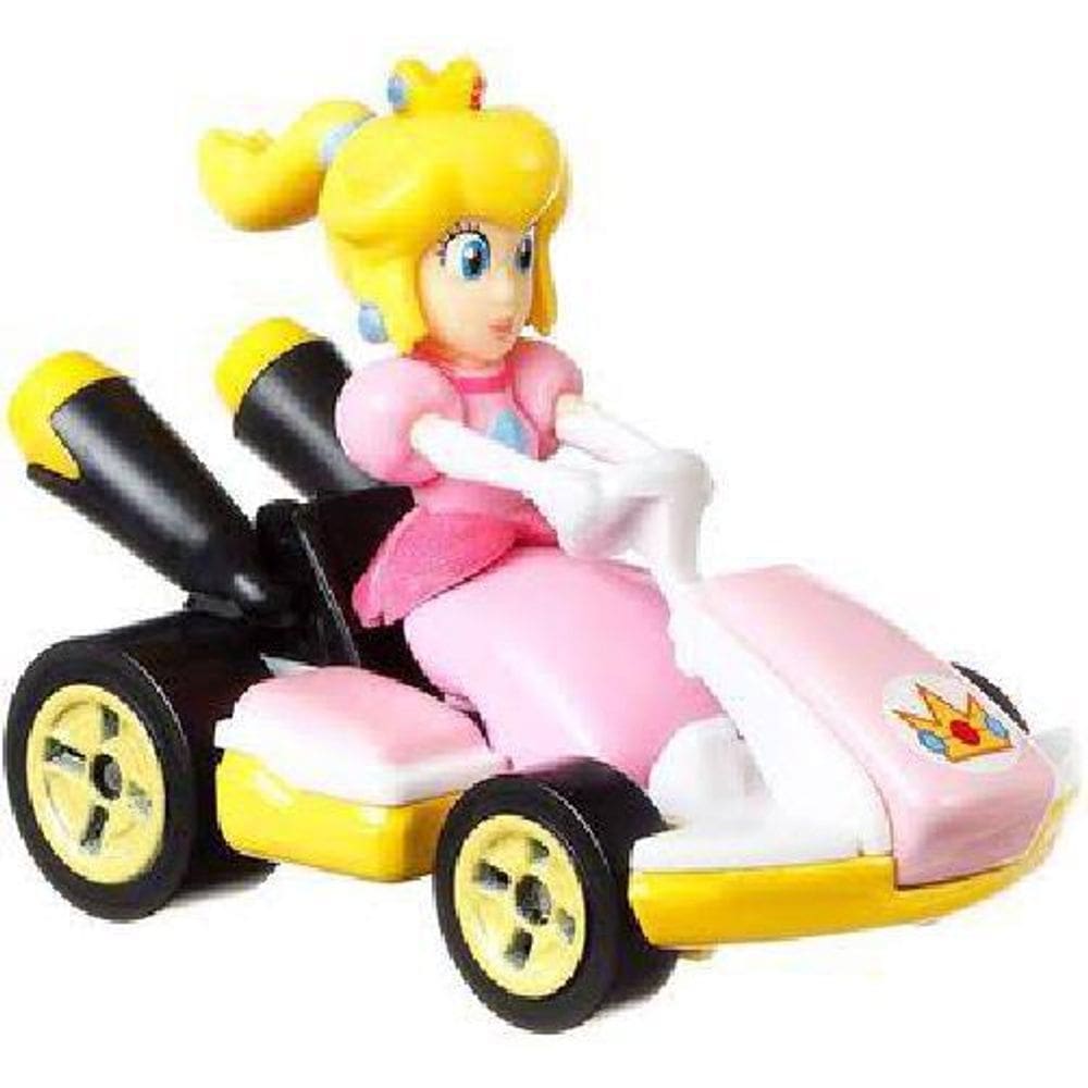 Carrinho Hot Wheels Mario Kart - Peach Standard Kart - Gbg28