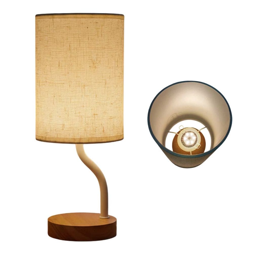 Luminaria Noite 3 Tons LED Abajur Mesa USB Minimalista Iluminaçao Regulavel Cabeceira Quarto Sala Escritorio Decoraçao