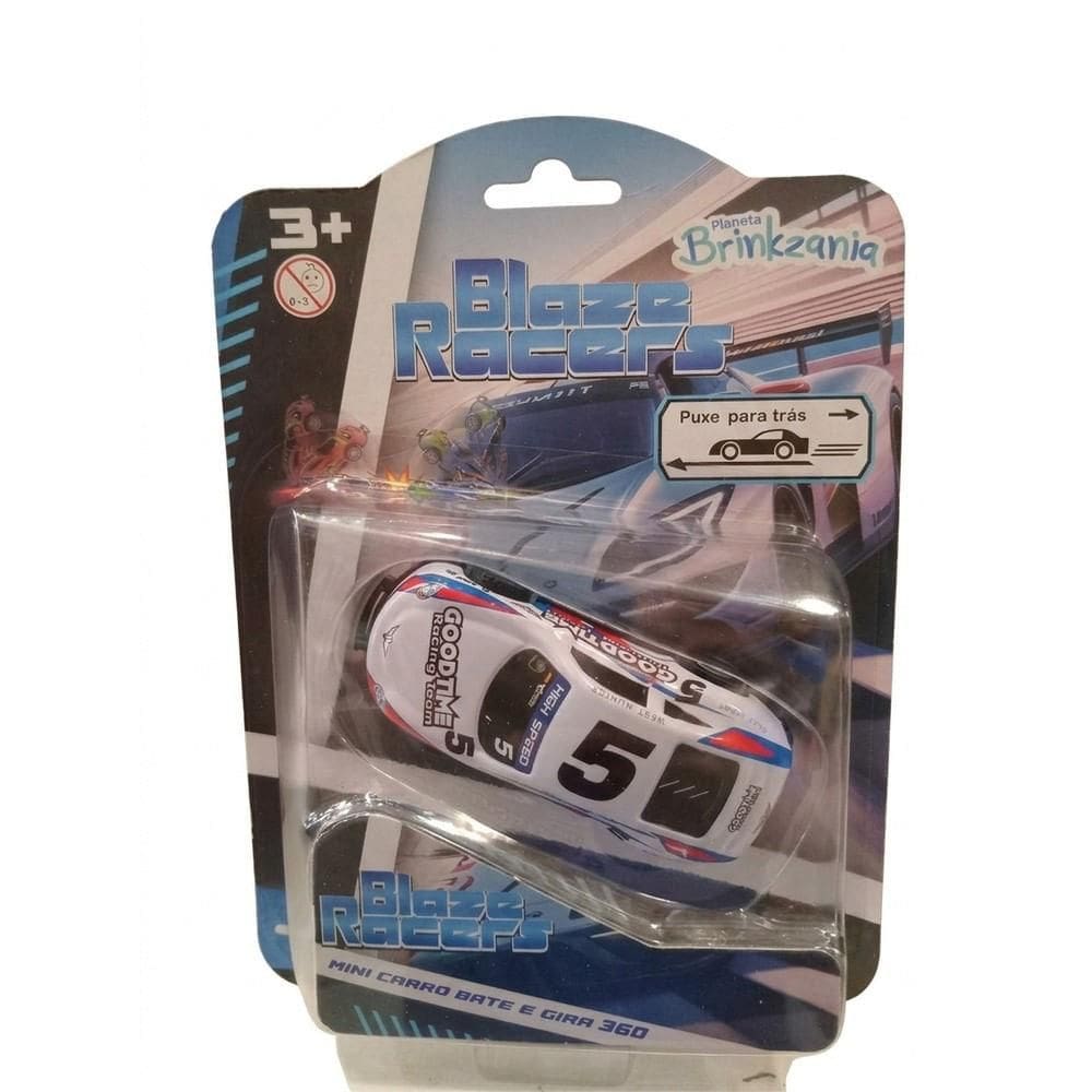 Mini Carro Giro 360 Branco - Brinkzania