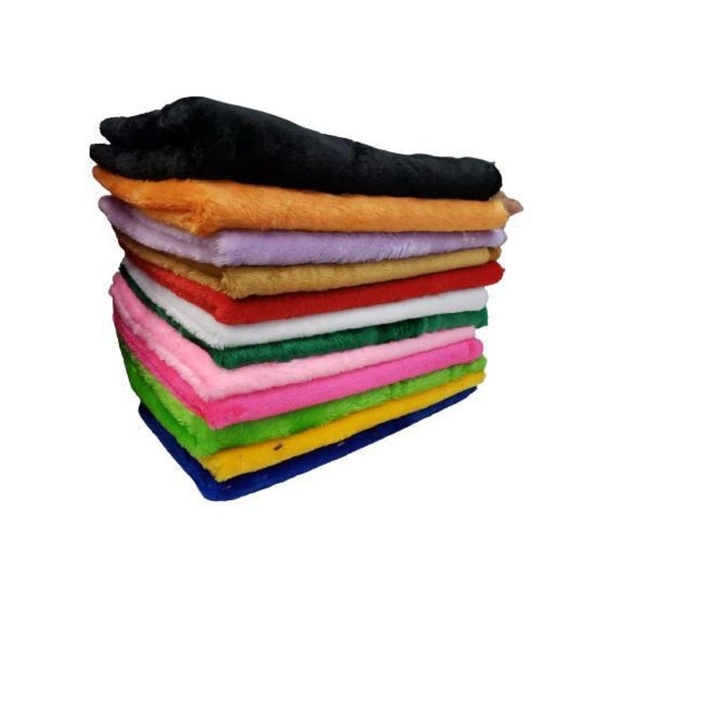 Kit 6 Tapetes Pelúcia Para Manicure Unhas Fundo De Foto