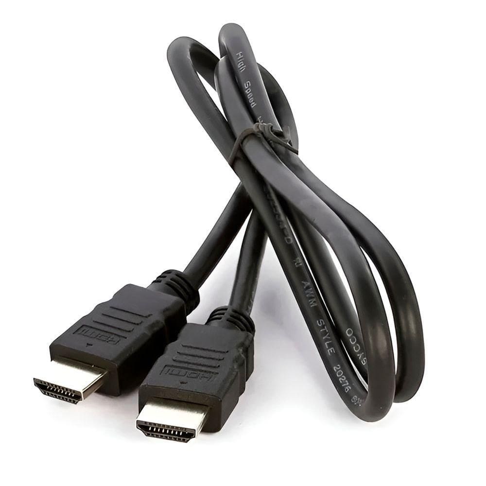 Cabo Hdmi Full Hd Transmissão Imagem Som Transferência De Dados 1m