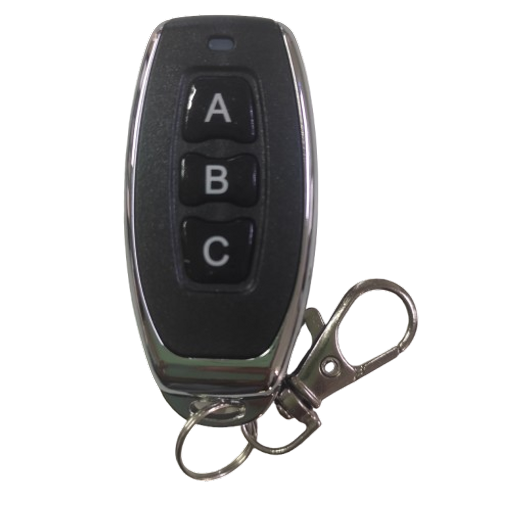 Controle para Portao 433Mhz compativel com PPA RCG GAREN Unystem AGL Intelbras Cronnos (Codigo Fixo) - IDS