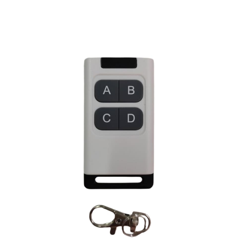 Controle para Portao 433Mhz compativel com PPA RCG GAREN Unystem AGL Intelbras Cronnos (Codigo Fixo) - MAQ