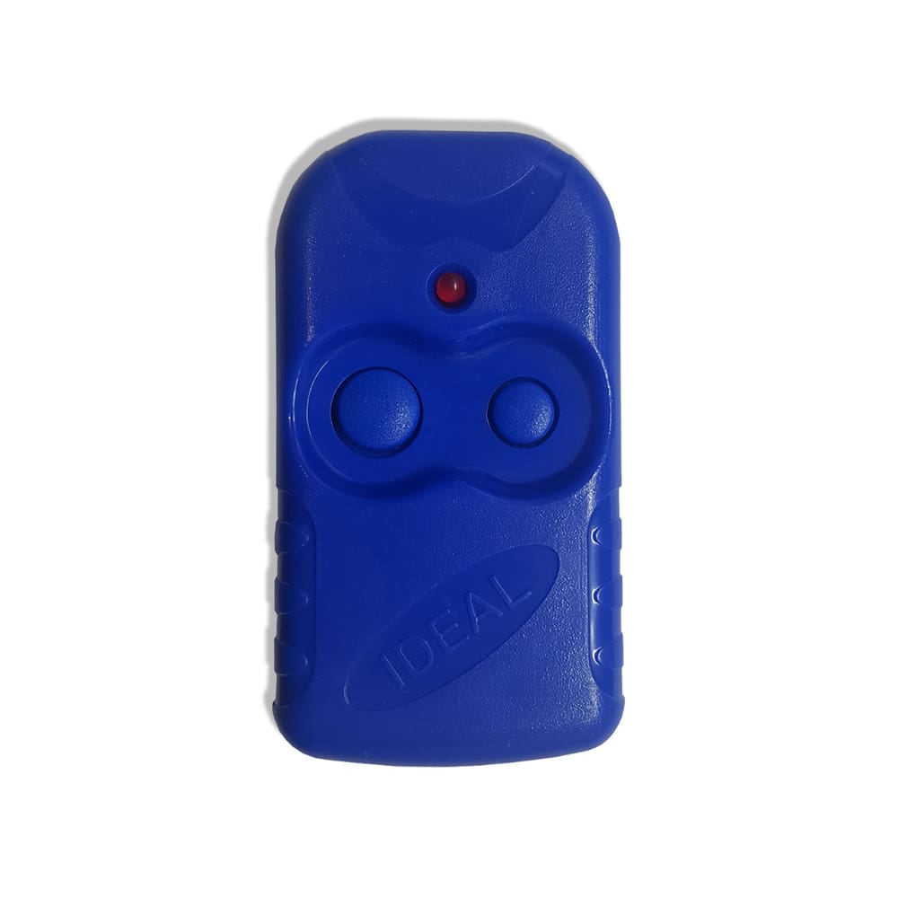 Controles compatíveis com centrais Rossi 433Mhz Rolling Code IDEALSE - Modelo 9004 - AZUL