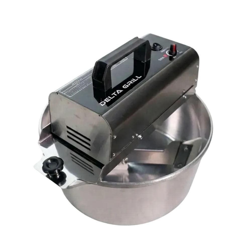 Panela Misturadora para Mexer Doces/Salgados 10 Litros Delta Grill - Cor Inox