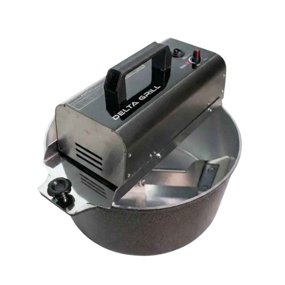 Panela Misturadora para Mexer Doces/Salgados 10 Litros Delta Grill - Cor Preto