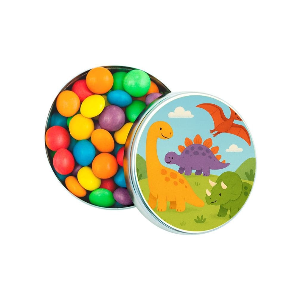 Latinha Lembrancinha Personalizada Dinossauros