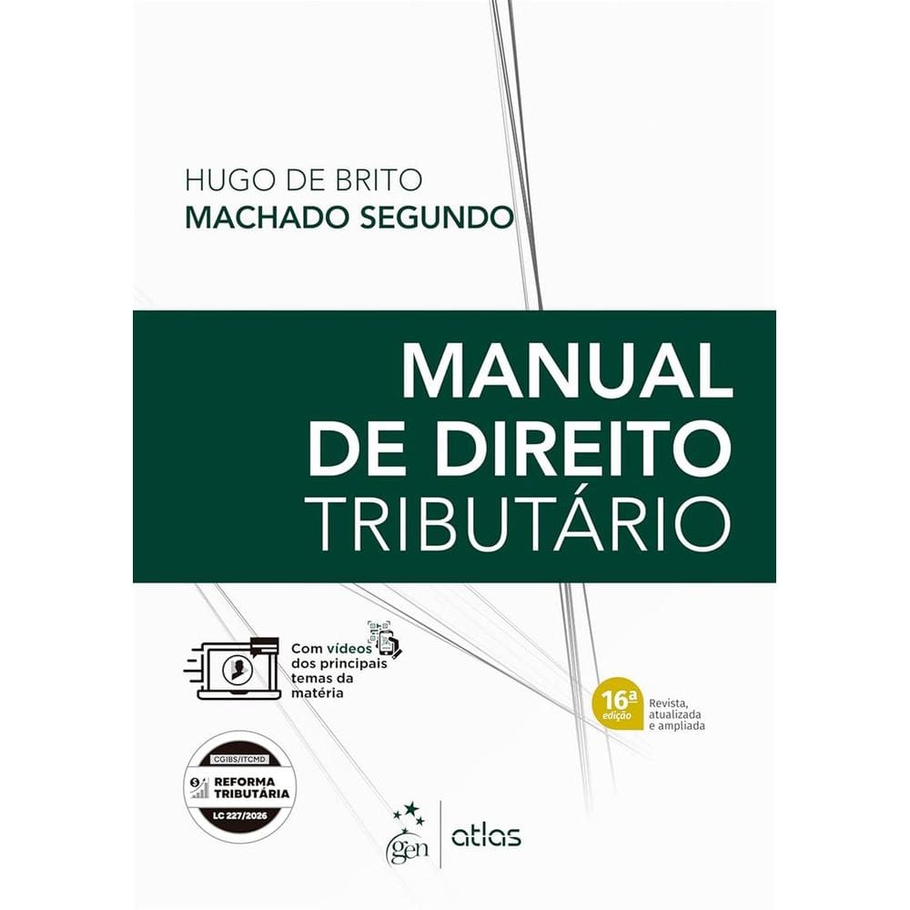 Manual De Direito Tributario - 16 Edicao 2026
