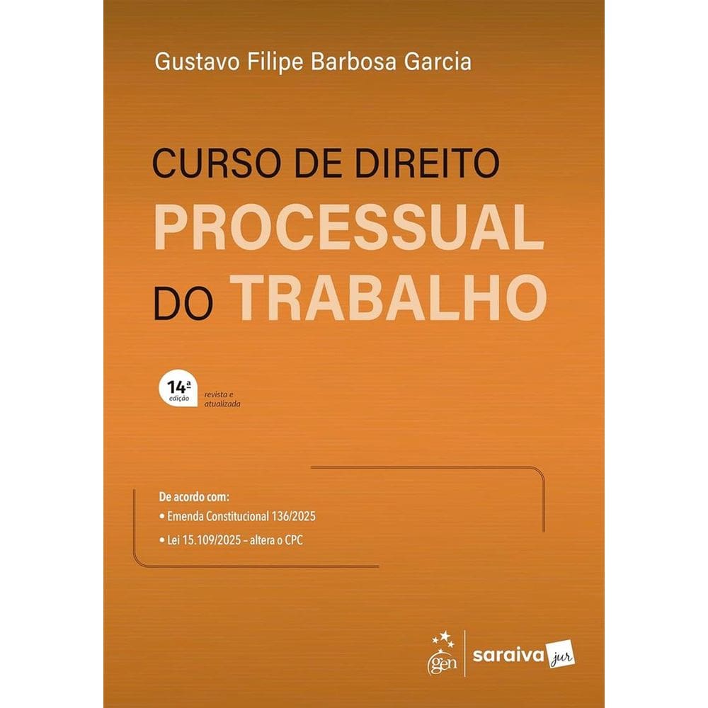 Garcia-Curso De Direito Processual Do Trabalho