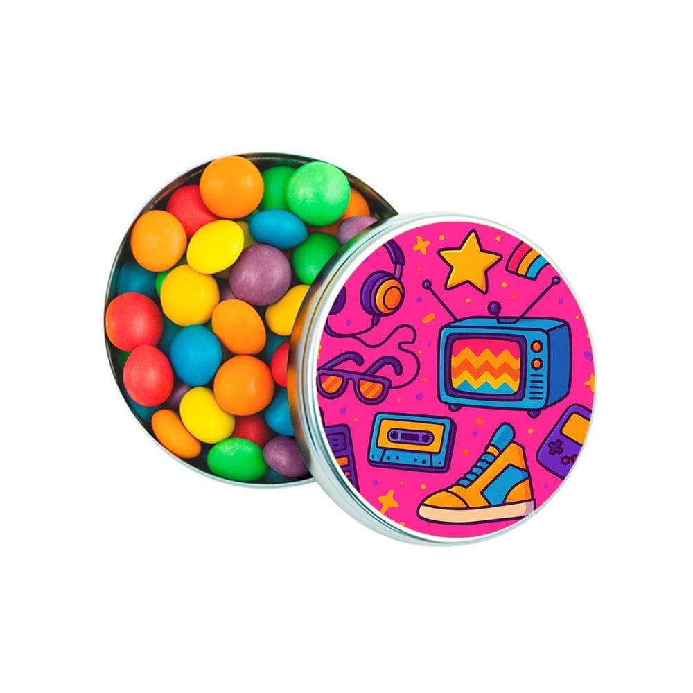 Latinha Lembrancinha Personalizada Anos 80