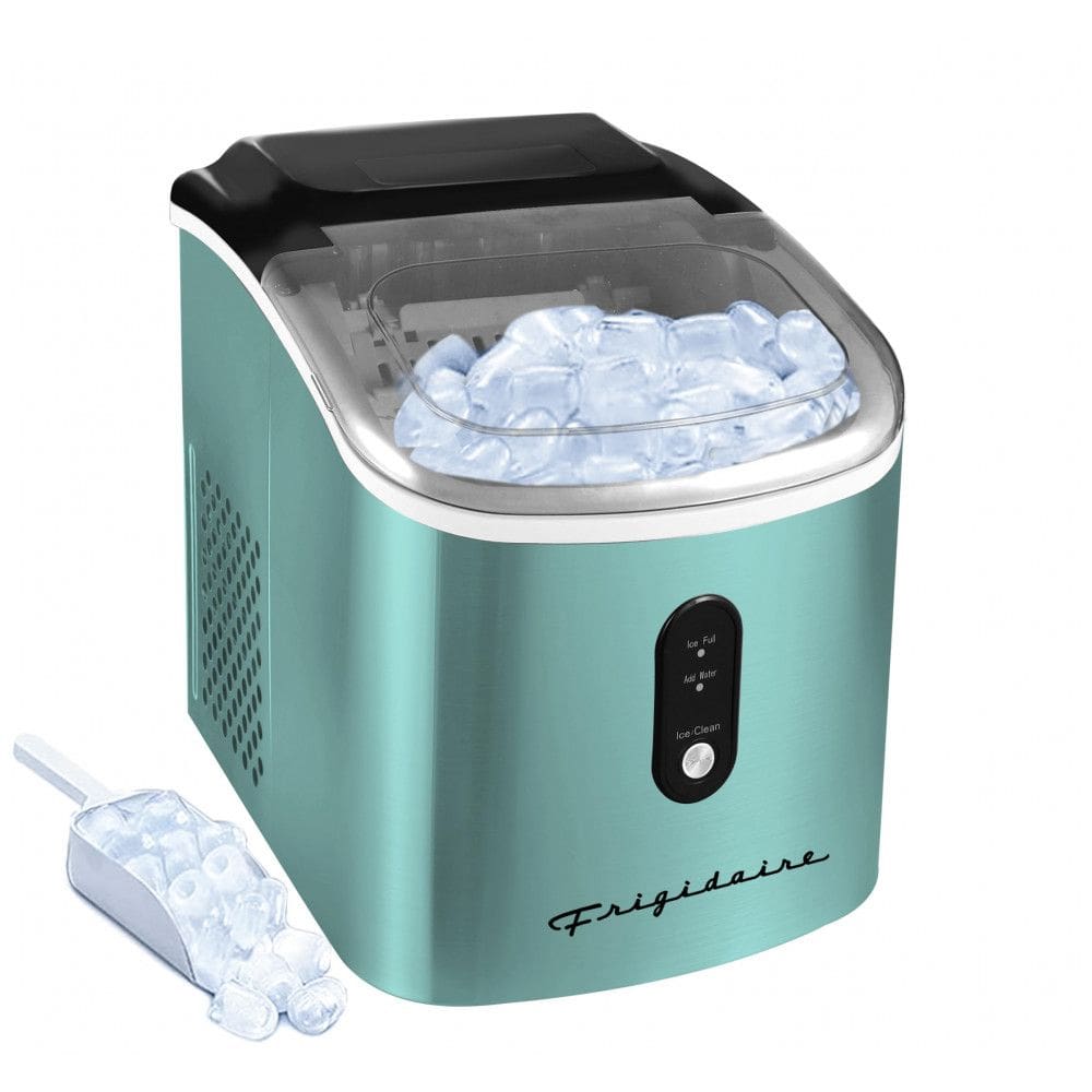 Máquina de Gelo Automática Portátil até 11 kg de Gelo em 24h, 110v, FRIGIDAIRE EFIC103 SSBLUE SC SELF CLEANING, Azul
