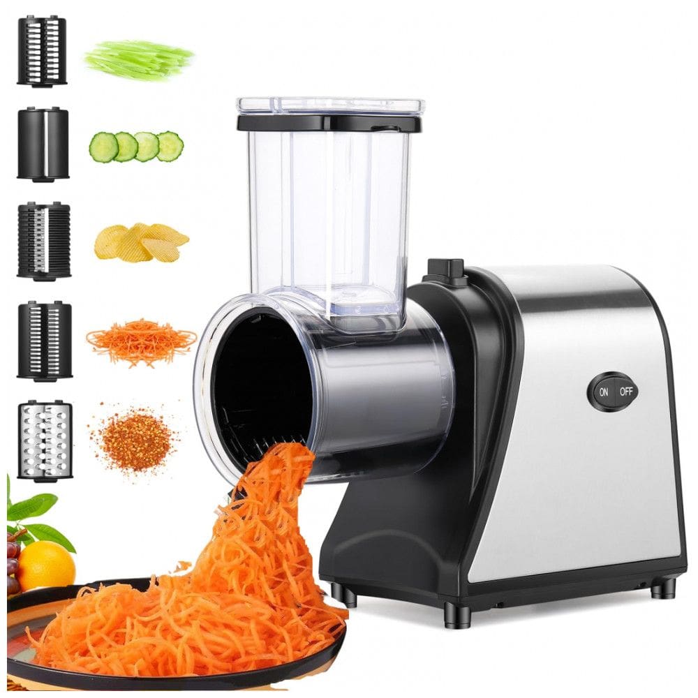 Moedor de Carne Elétrico, 2000W, 3 Trituradores, 110v, HOMDOX, Preto