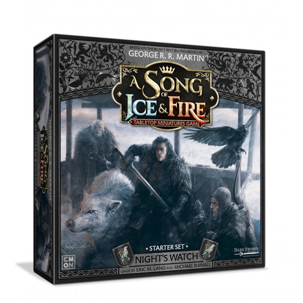 Jogo de Estratégia As Crônicas de Gelo e Fogo 1 a 4 Jogadores, Para Maiores de 14 Anos, CMON CMNSIF002, Preto