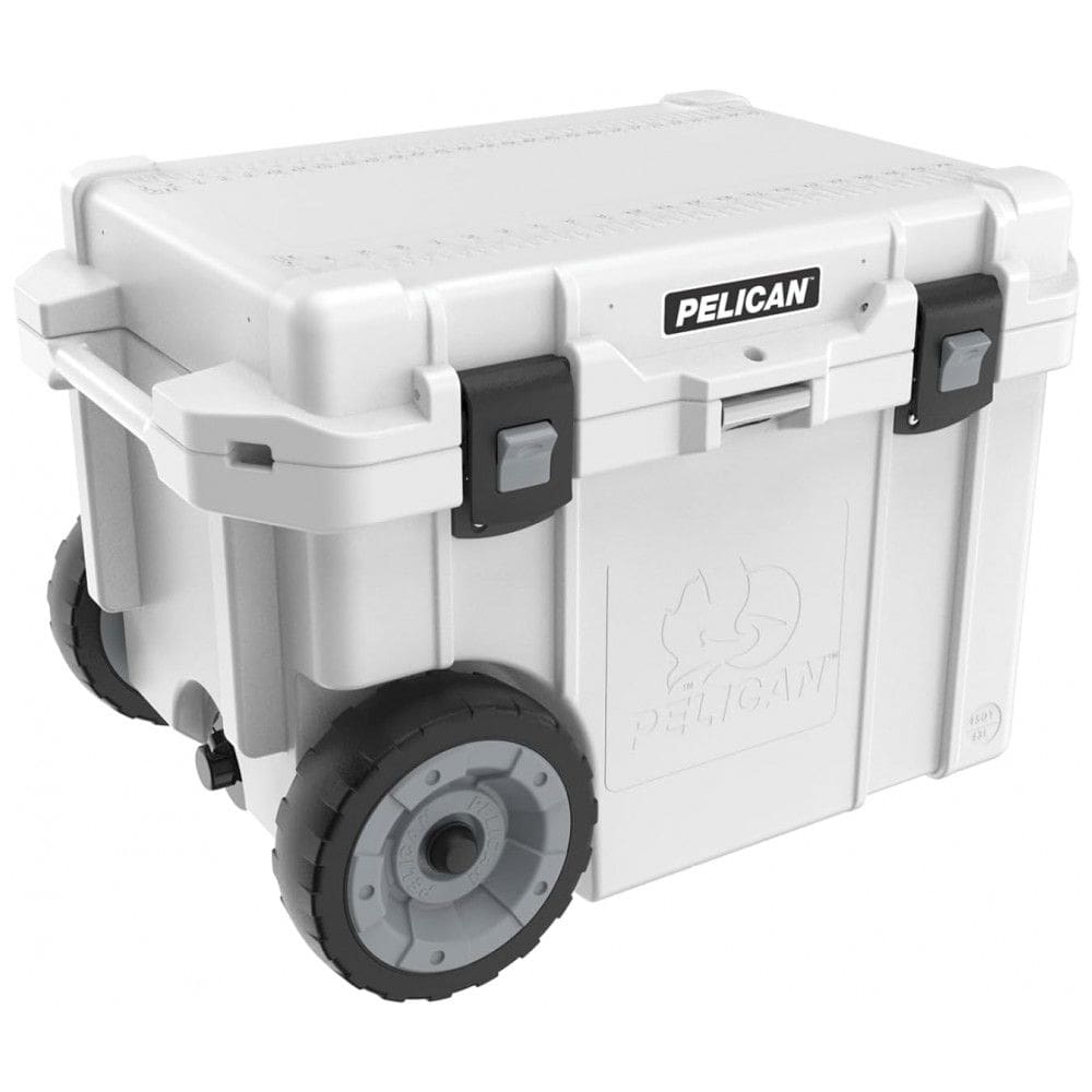 Cooler Térmico Portátil 45 Litros com Rodas, Pelican, Branco