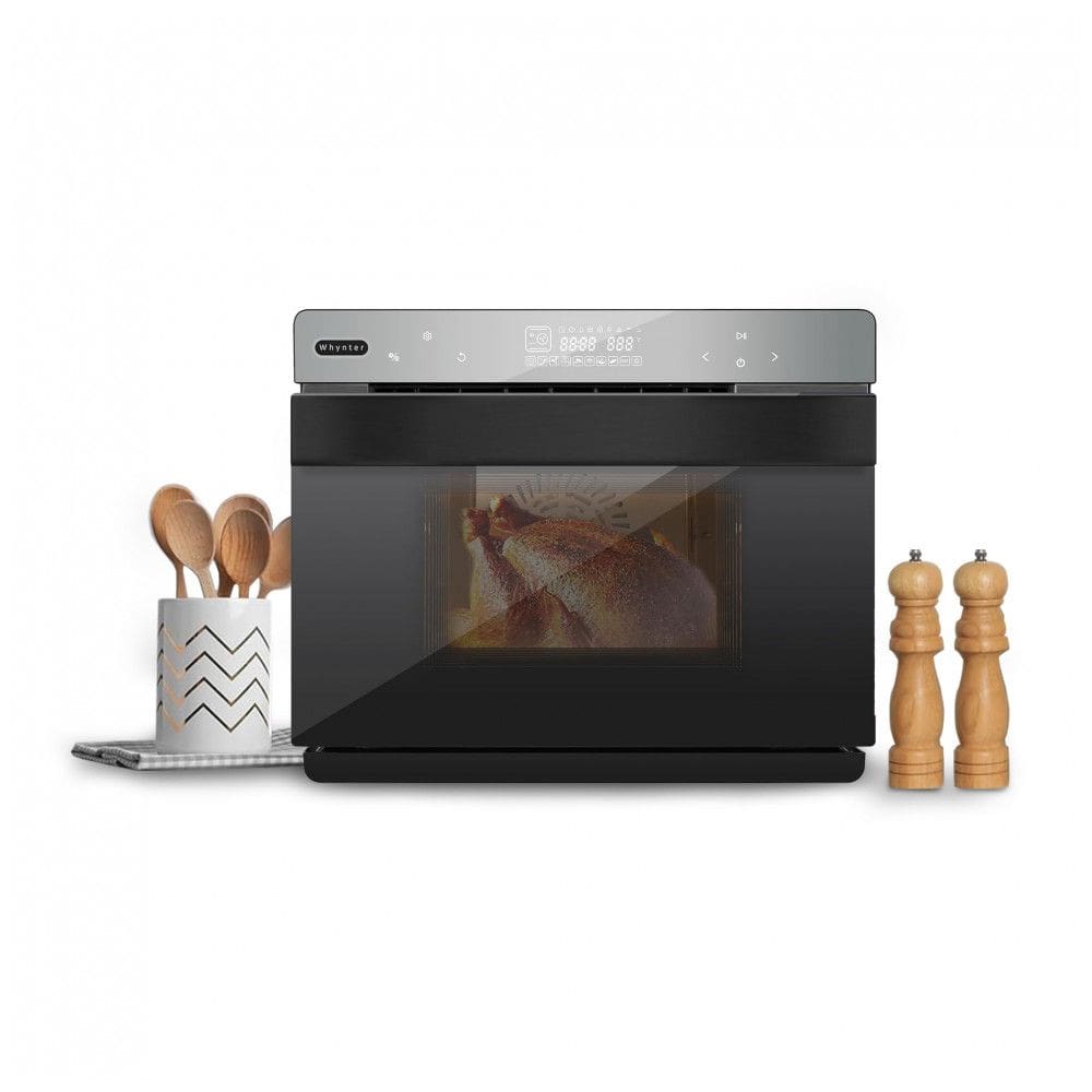 Forno Elétrico de Bancada 40L com Controle Digital, Aço Inoxidável, 110V 1300W, Whynter TSO 488GB, Preto