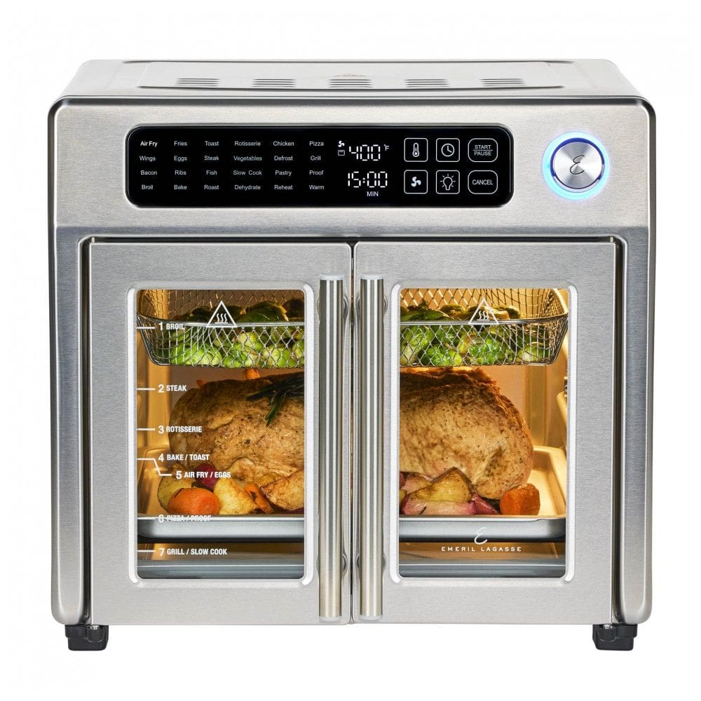 Forno Elétrico de Bancada 26 Litros com 3 Bandejas e Controle de Temperatura, 110V 1700W, Emeril Lagasse