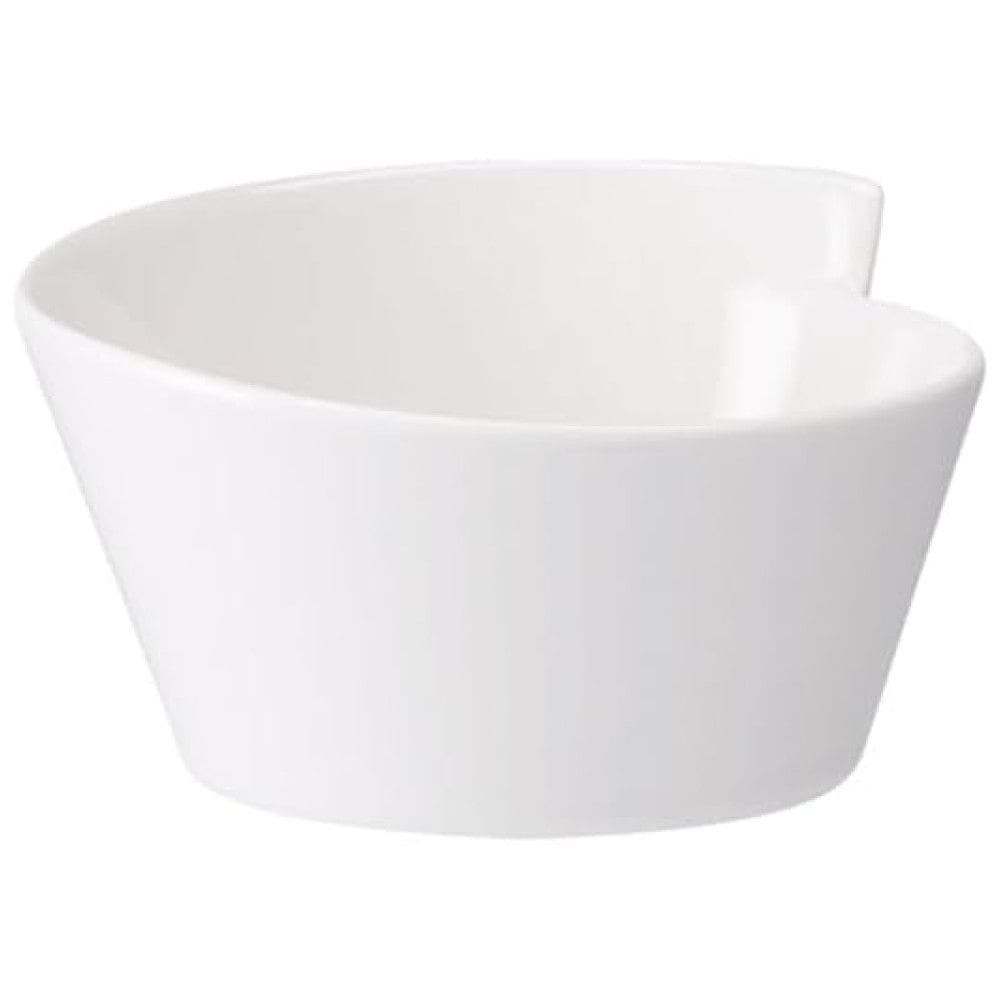 Tigela Elegante e Sofisticada com Capacidade de 460mL, Material de Porcelana e Formato Redondo Curvo, Villeroy Boch, Branca