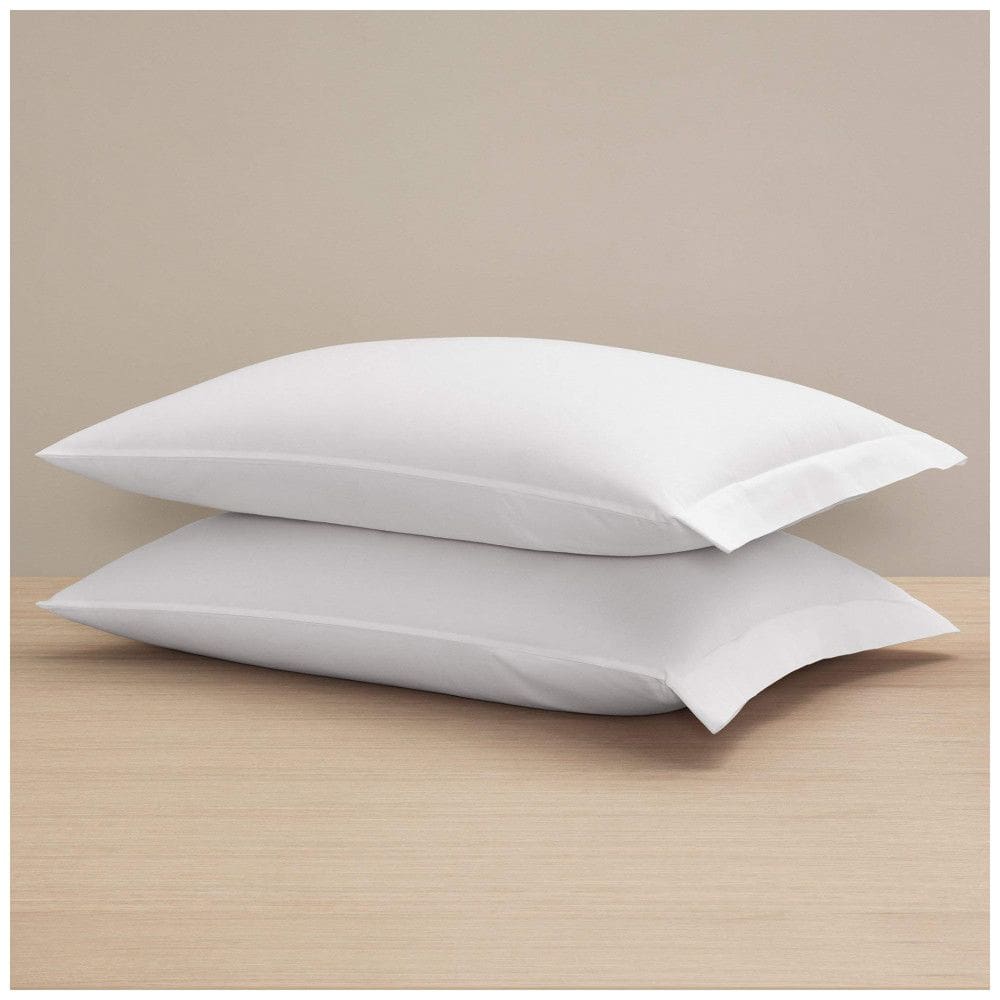 Conjunto de Fronhas de Cetim, Tamanho King, 2Un, Fronhas de Luxo Totalmente Macias, Sedosas e Brilhantes, H by Frette, Branca