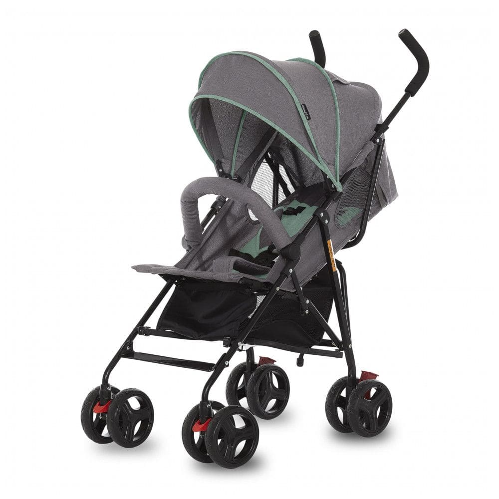 Carrinho de Bebê Dream On Me Vista Moonwalk em Menta: Leve, Resistente e Compacto, Assento Reclinável, Capota e Espaçoso.