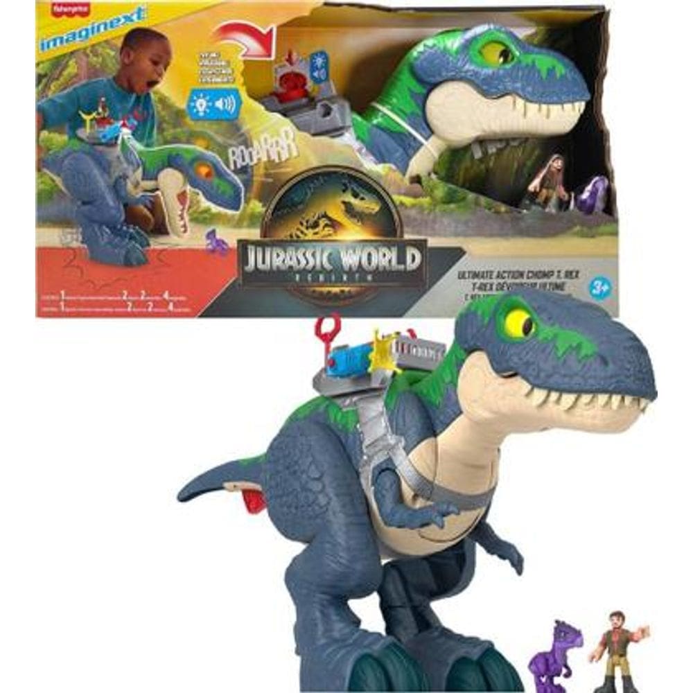Imaginext Jurassic World Rebirth T-REX 40 Cm Mattel - JGR40