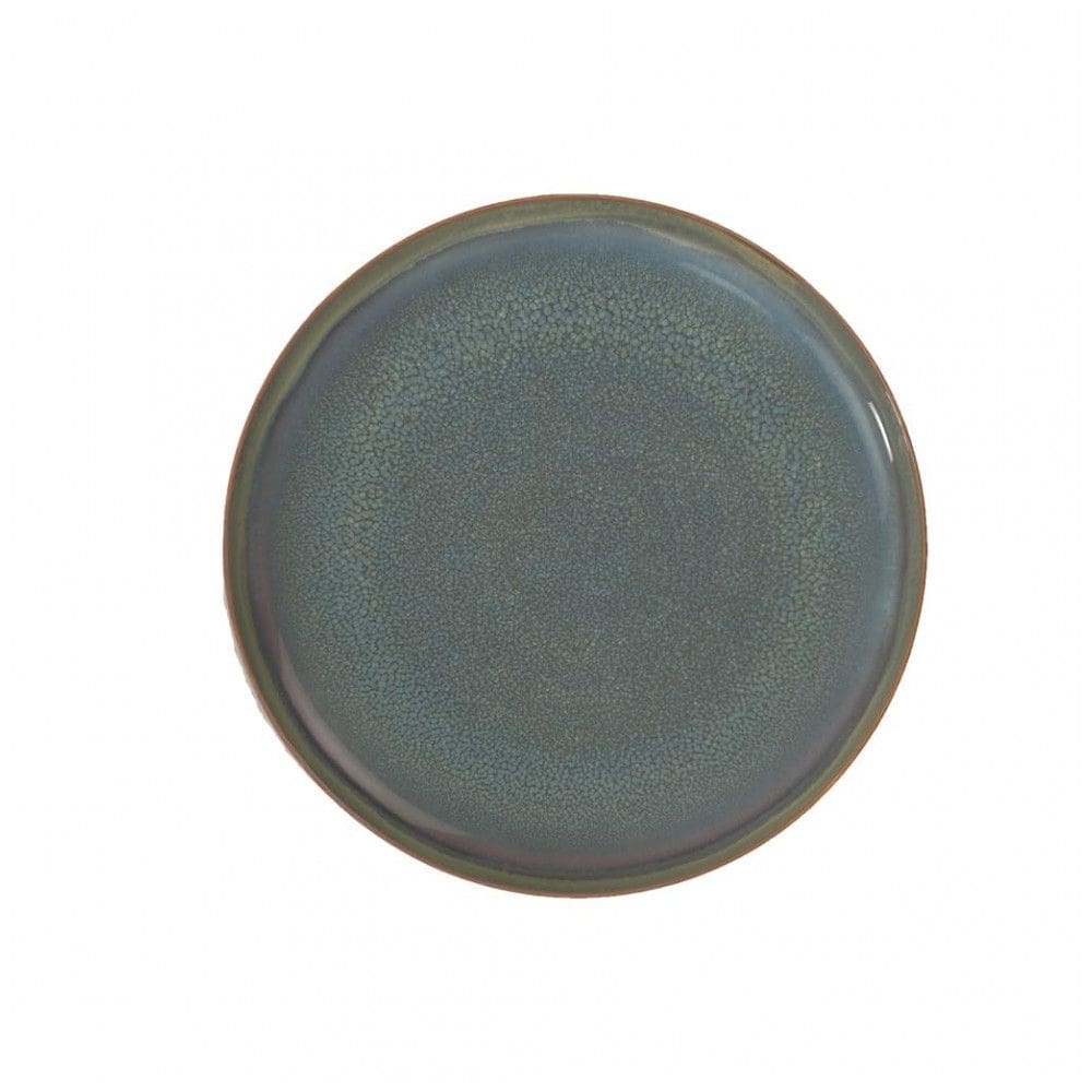 Prato para Jantar de 29 cm, Elegância e Praticidade em Sua Mesa com Formato Redondo e Material de Porcelana, Villeroy Boch, Cinza e Azul